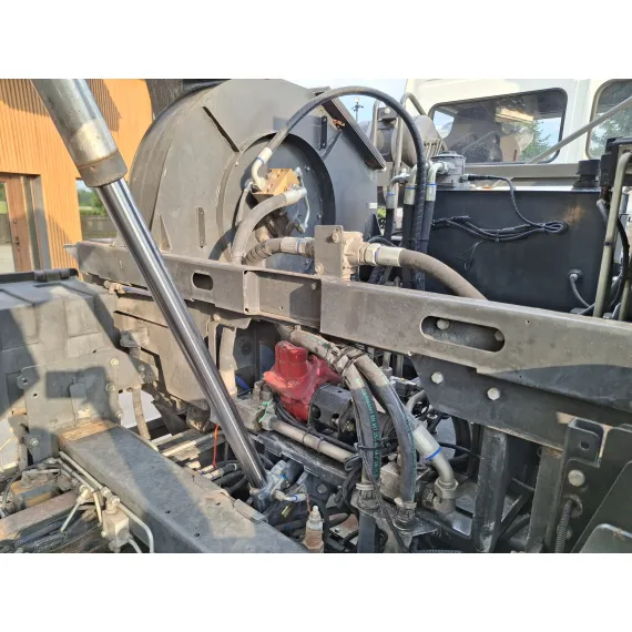 MercedeMercedes-Benz Atego 1321 Zamiatarka BUCHER CityFant 5000 Euro 6 PM10 Rura Do Liści Studzienek Karcher Wysokiego Ciśnienia Napęd Hydrostatycznys-Benz Bj. 2016