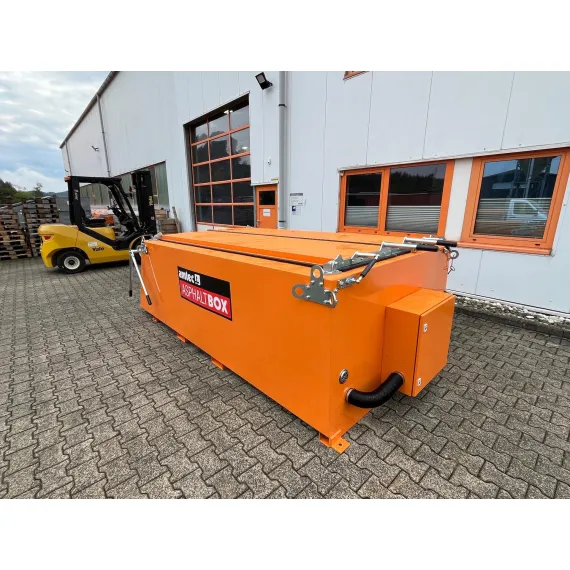 Yeni Amtec TWINBOX Thermocontainer 6 t Zweikammer mit Heizsystem – ThermoTOP Diesel Heizung – Asphaltbearbeitung