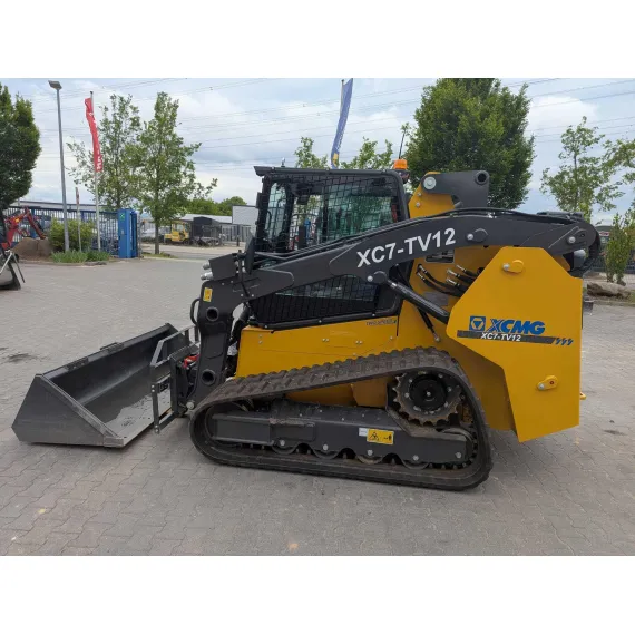 Neuf XCMG XC7-TV12 Kompakt-Raupenlader 5,1 t mit Yanmar Stufe V Motor – Betriebsgewicht 5.150 kg