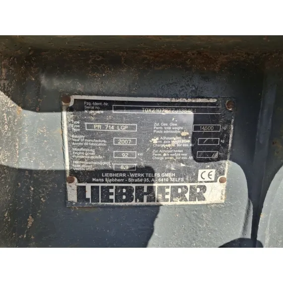 Used – Bulldozers – Liebherr PR714 LGP – image 3