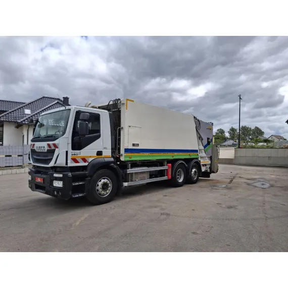 Használt – Hulladékgyűjtő járművek – IVECO Stralis Faun – kép 2