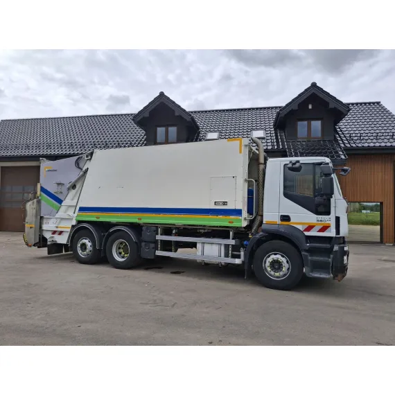 Használt – Hulladékgyűjtő járművek – IVECO Stralis Faun – kép 5