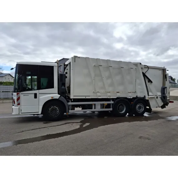 Használt – Hulladékgyűjtő járművek – Mercedes-Benz Econic 2630 Faun Zoeller – kép 16