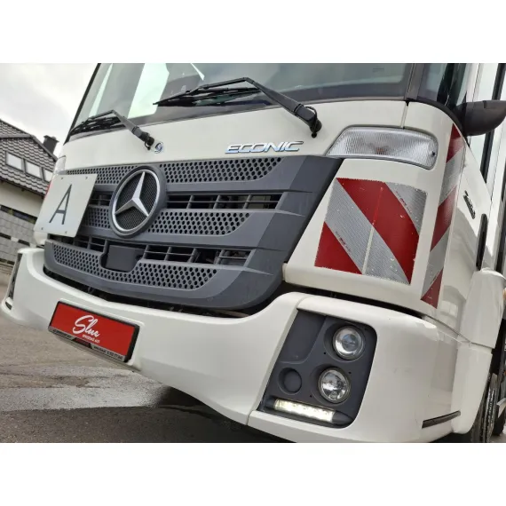 Használt – Hulladékgyűjtő járművek – Mercedes-Benz Econic 2630 Faun Zoeller – kép 17