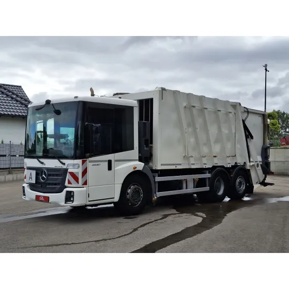 Használt – Hulladékgyűjtő járművek – Mercedes-Benz Econic 2630 Faun Zoeller – kép 2