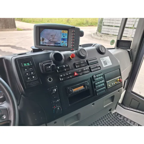 Használt – Hulladékgyűjtő járművek – Mercedes-Benz Econic 2630 Faun Zoeller – kép 22