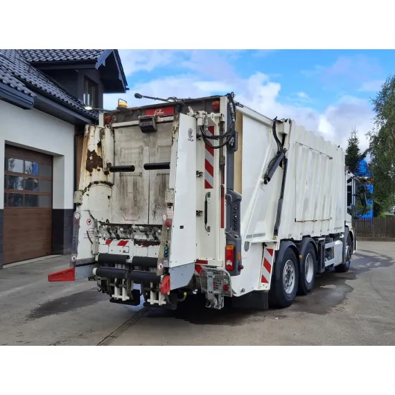 Használt – Hulladékgyűjtő járművek – Mercedes-Benz Econic 2630 Faun Zoeller – kép 3