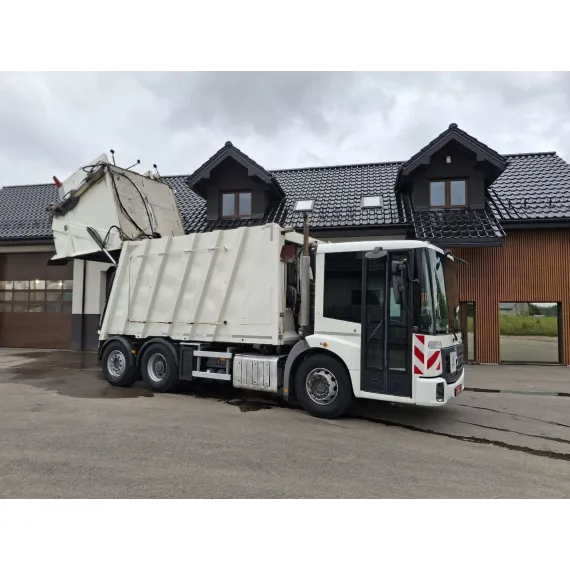 Használt – Hulladékgyűjtő járművek – Mercedes-Benz Econic 2630 Faun Zoeller – kép 4