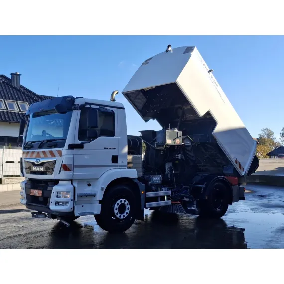 İkinci el – Süpürme makineleri – MAN TGM 18.290 Brock – görsel 20
