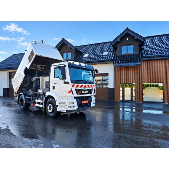İkinci el – Süpürme makineleri – MAN TGM 18.290 Brock – görsel 2