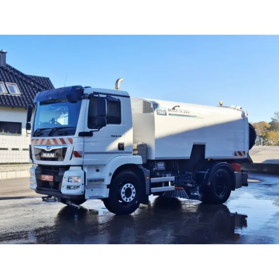 İkinci el – Süpürme makineleri – MAN TGM 18.290 Brock – görsel 3