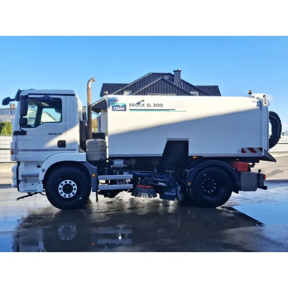 İkinci el – Süpürme makineleri – MAN TGM 18.290 Brock – görsel 4