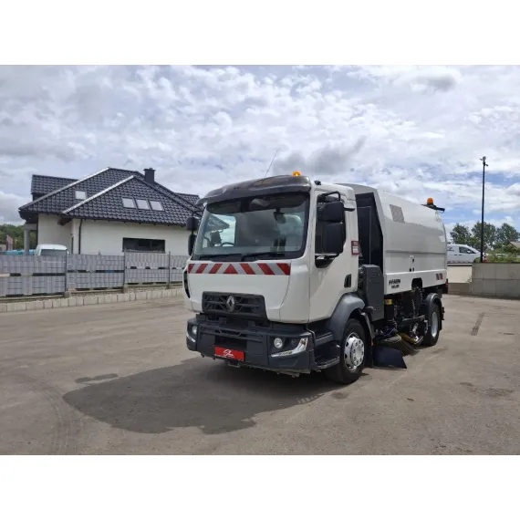 Używany – Zamiatarki – Renault D16 Faun – zdjęcie 2