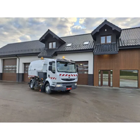 Używany – Zamiatarki – Renault Midlum 220 Johnston – zdjęcie 10