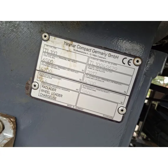 Használt – Kerékrakodó – Schaeff TL100 Yanmar – kép 9