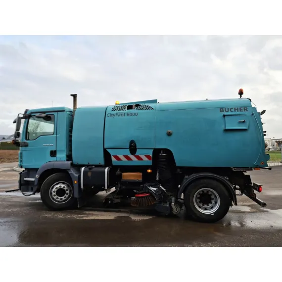 De ocasión – Barredoras – MAN 18.290 Bucher CityFant 6000 – imagen 15