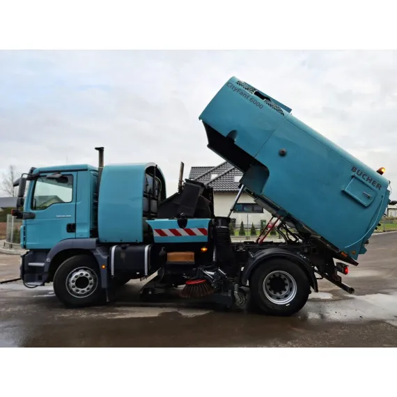De ocasión – Barredoras – MAN 18.290 Bucher CityFant 6000 – imagen 19