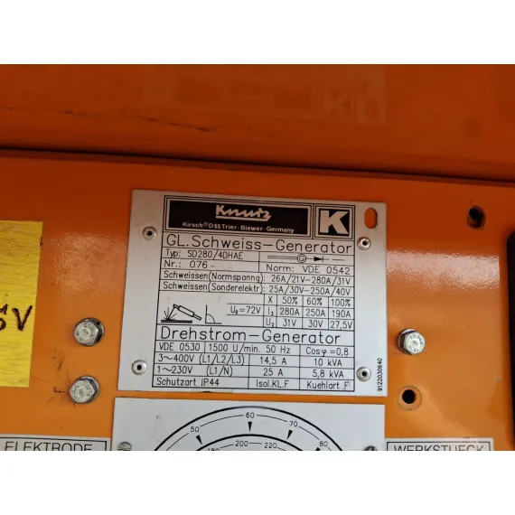 Used – Generator – Kirsch SD280 – image 8