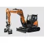 Excavadora de ruedas Develon / Doosan DX 85R-7