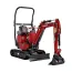 Miniexcavadora Yanmar ViO12-2A - cola cero