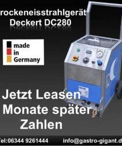 Deckert DCE80 Trockeneisstrahlgerät