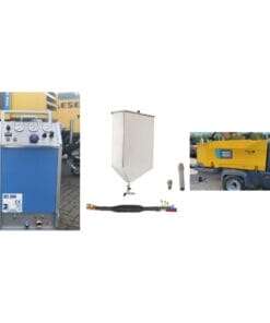 Trockeneisstrahlgeräte DC280 Vario Blaster Abrasiv Set für DC 280 Atlas Copco Xas 188 - 14 Baukompressoren mobiler Baustellenkompressor